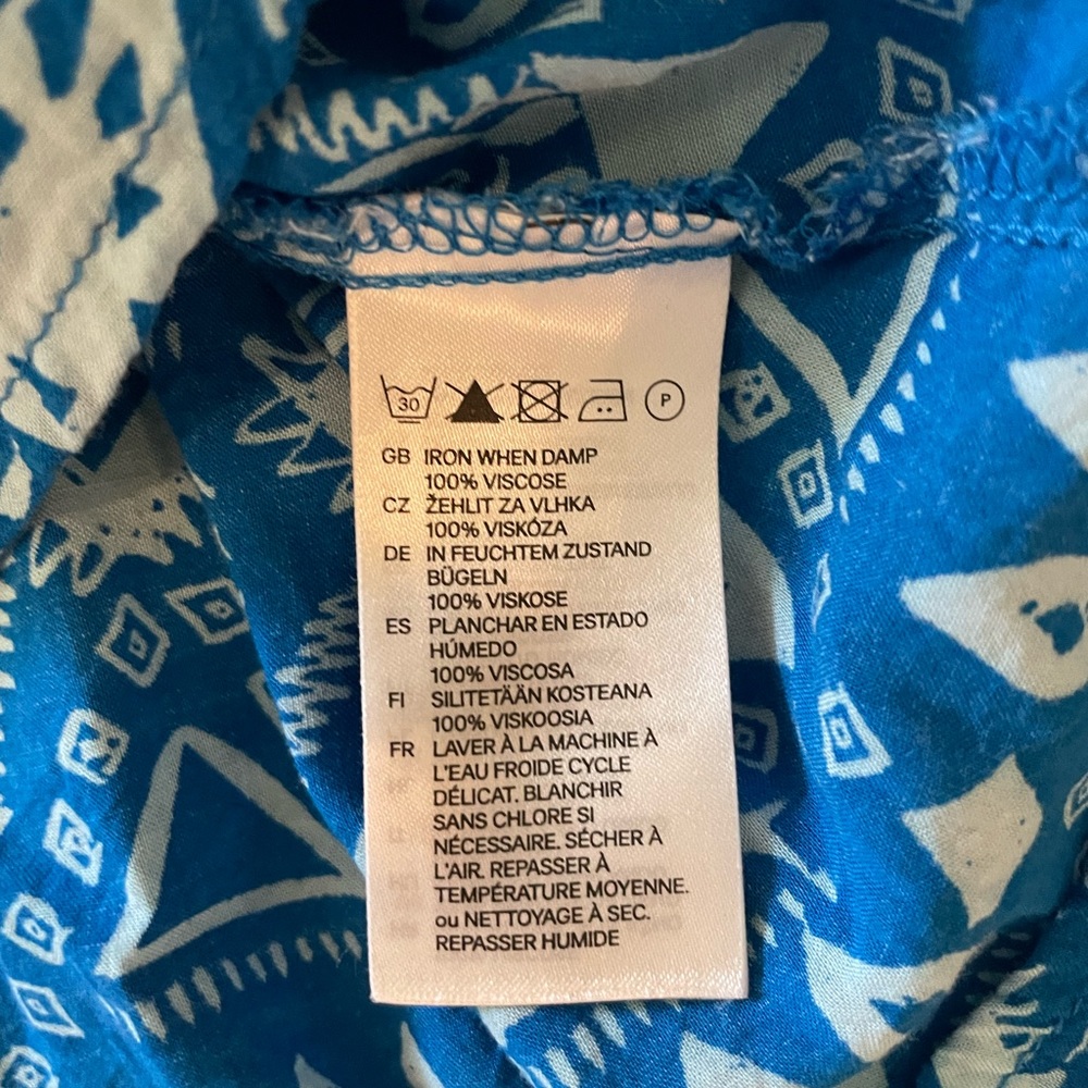 Lightweight Blue Tank Top From H&M - Picture 4 of 5